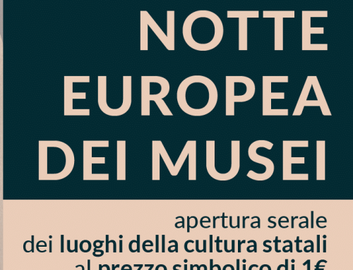 Sabato 18 maggio Notte Europea dei Musei